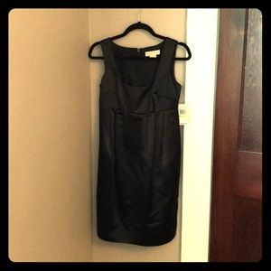 Black Satin Michael Kors Dress NWT